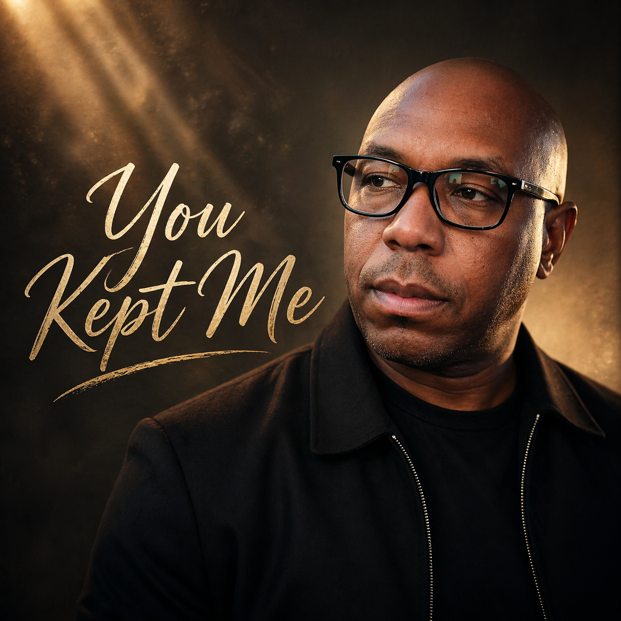 Cover artwork for “You Kept Me” by Darrell King.